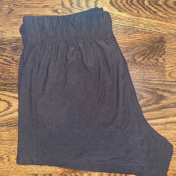 Athletic Works Black Women's Athletic Shorts M  8-10 - Picture 4 of 5